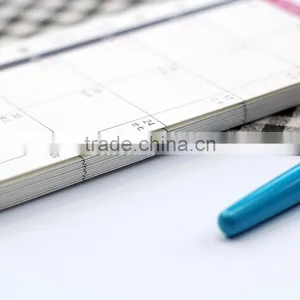 2017 Planner Monthly Planner/weekly Planner Inner Page Custom 3 Fold Replaceable Inside Page thumbnail-4