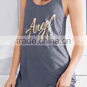 Wholesale Girls Stretchy Cotton Blend Sexy Lace Racerback Nightdress Chemise Sleepwear thumbnail-1