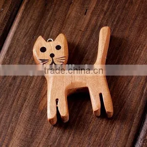 Wooden Craft Cat Thread Spool /sewing Notions thumbnail-3