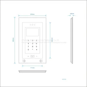 Luxury Condo/Apartment Security and Communication Systems Video Entry Security Systems thumbnail-4