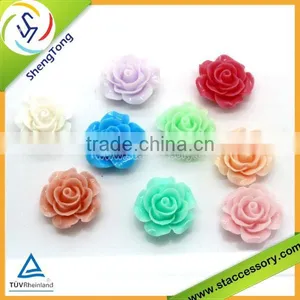 High Quality Resin Flower Cabochons,resin Flower Beads,resin Flower Pot thumbnail-1