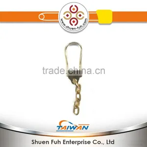 Fashion Gold Key Chain Hook Type and PVC Key Chain for Reference thumbnail-1