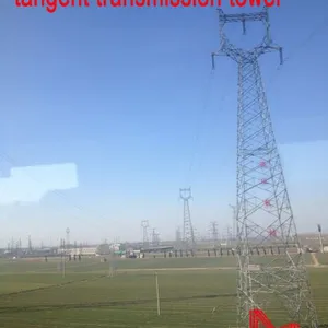 MEGATRO 220KV 2A1 ZM2 Single Circuit Tangent Transmission Tower thumbnail-1