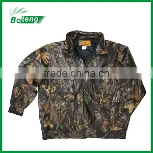 Mens Camo Print Hunting Jacket thumbnail-1