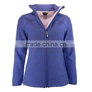 100% Polyester Softshell Jacket Fleece Bound Embroidery Waterproof Breathable Jacket Overcoat thumbnail-5