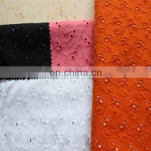 Woven Fabric of 100%cotton Embroidery,customized Design and Color thumbnail-1