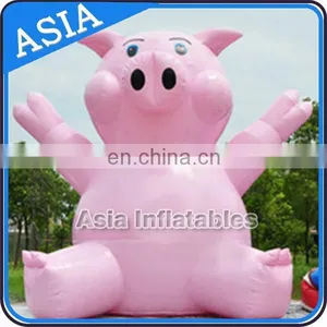Giant Advertising Animal Model, Inflatable Pink Pig Model thumbnail-1