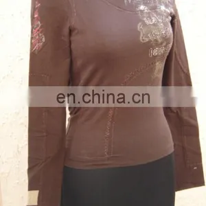 HAND PRINTED Knitted Blouse 2017 thumbnail-4