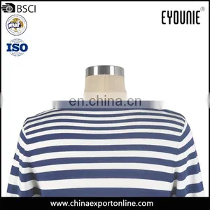Latest Design Ladies Fashion Spring Knitting Machine Price Striped Women Sweater thumbnail-5