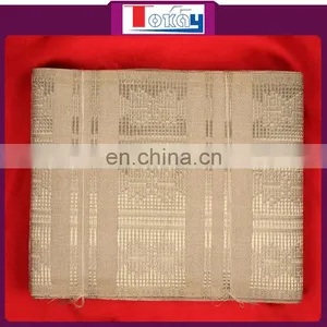 2015 Famous Pure Silver Gele Headtie Aso Oke For Party thumbnail-1