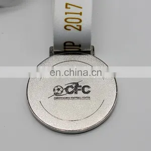 Custom Design Made Embossment Logo Round Medals With Ribbons thumbnail-3