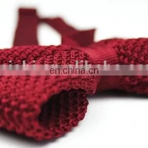 Silk Knitted Bow Tie thumbnail-2