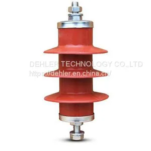 7.6kv Power Distribution Gapless Lightning Arrester Zinc Oxide Lightning Arrester thumbnail-1