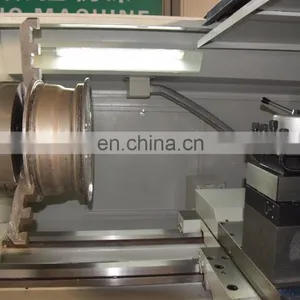 High Efficiency Alloy CNC Wheel Lathe Machine CK6180A thumbnail-6