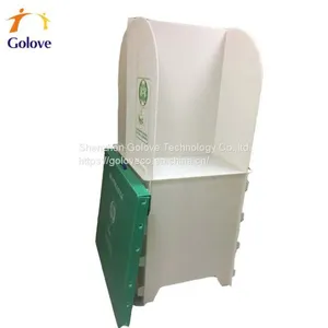 Corrugated Cardboard Polling Booth for 2019 Election thumbnail-2