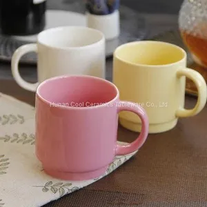Promotional Cute Ceramic Mug Travel Mug With Custom Logo thumbnail-3
