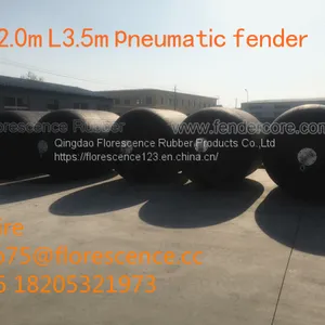 D2.5mL3.5m Ship Marine Floating Fender to Lithuania thumbnail-1