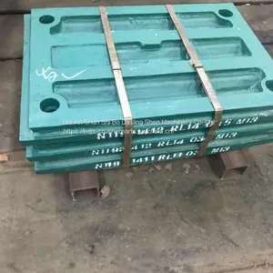 Mining Machine Jaw Crusher Wear Parts Swing Fixed Jaw Plate thumbnail-3