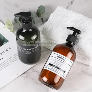 300ML 500ML PET Plastic Cosmetic Lotion Pump Cream Pump for Plastic Lotion Pump Bottle thumbnail-3