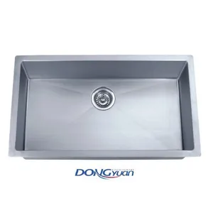 Single Bowl Handmade Sink, R10 Handcraft Sink, Kitchen Sink (HA109-R10) thumbnail-1