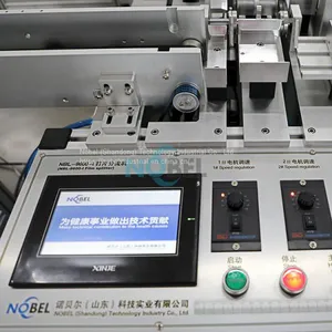 NBL-4800FC High Speed Fully-auto External Earloop Welding Machine Incl Earloop Folding Face Mask Machine Manufacturer thumbnail-4