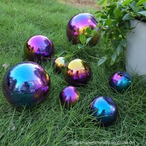 Garden Laser Hollow Sphere Sculpture thumbnail-5
