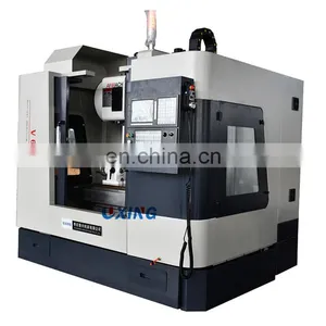 Hot Sale 3/4 Axis VMC650 Vertical Fresadora CNC Milling Machine Machining Center Price for Sale thumbnail-1