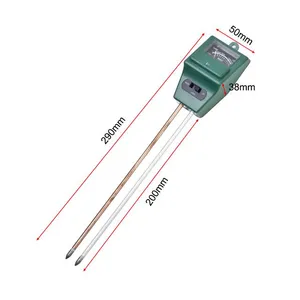 Soil Meter 3 in 1 Moisture and PH Soil Sensor PH and Sunlight Meter Plant Flowers Gardening Monitor thumbnail-1