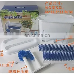High Quality Portable Mini Plastic Manual Dishwasher thumbnail-5