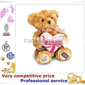 OEM Stuffed Toy,Custom Plush Toys, Stuffed Teddy Bear With Heart Toys thumbnail-3