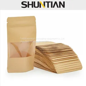 4 oz Kraft Stand up Pouch thumbnail-1