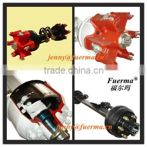 Bpw Germany Semi Trailer Axle(10 Hole Axle,trailer Axle,Germany Axle) thumbnail-1
