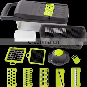 Fruit Shredder Onion Manual Kitchen Mandoline Multi Cutter Chopper Dicer Slicer Vegetable thumbnail-2