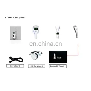 Vacuum Roller Shaping Massage RF Laser Cavitation Body Shaping Instrument Weight Loss Anti Cellulite Body Slimming Machine thumbnail-4