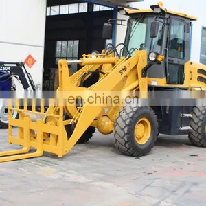 Construction Mini China Low Price 1600kg ZL16 Automatic Transmission 1.0m3 Bucket Wheel Loader thumbnail-3