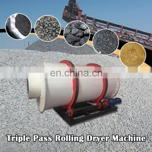 China Factory Rotary Drum Dryer Rotary Pomace Dryer Corn Cylinder Drying Machine thumbnail-5