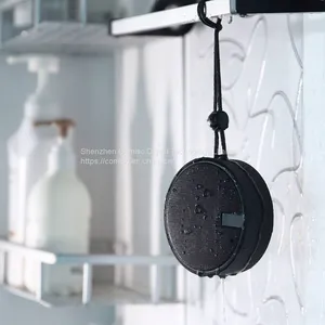 C12 IPX7 Waterproof Shower Bluetooth Speaker, Portable Wireless Outdoor Speaker With HD Sound, Support TF Card, Suction Cup for Home, Pool, Beach, Boating, Hiking 12H Playtime thumbnail-3