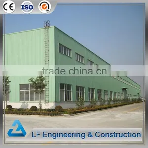 Long Span Galvanized Steel Structure Low Cost Prefab Warehouse thumbnail-1