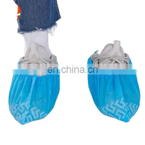 Factory Custom Non-Skid Anti-Dust PP Nonwoven Disposable Shoe Cover thumbnail-2