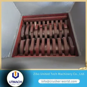 Double Shaft Shredder, Twin Rotor Shredding Machine thumbnail-5