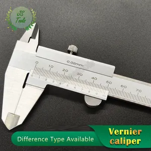 Original Vernier Caliper External Micrometer Measuring Set Vernier Caliper Gauge Precision Calipers Measuring Tool Accuracy for Household Industrial Use With Storage Case thumbnail-2