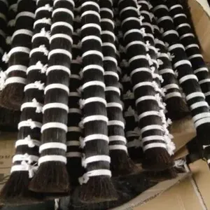Violin Bow Hairreal Horse Hair Stallion Brown Black Horse Tail Hair thumbnail-1