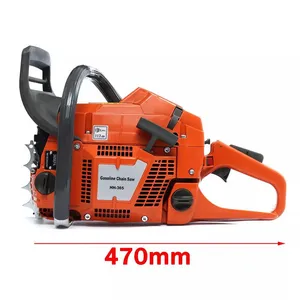 Portable Low Noise Power Tools 3.4kw 65cc Small Gas Chainsaw thumbnail-4
