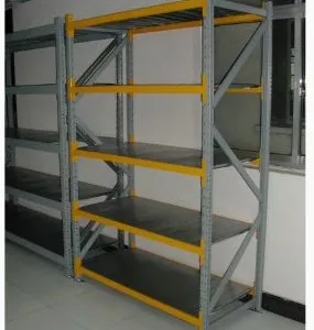 Medium Duty Racking Adjustable Metal Boltless Shelf and Racks Warehouse Storage Medium Duty Metal Rack Shelf thumbnail-4