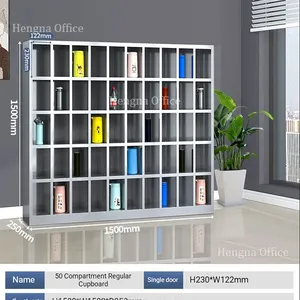 Bulk Purchase Commercial Furniture: Multigrid Stainless Steel Storage Cabinet With Non-Standard Customization Support for Enterprise Projects thumbnail-2