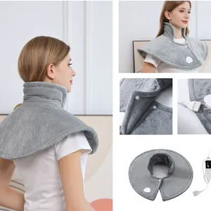 Hot Compress Heating Shawl/washable Automatic Power-off Heating Pad（Wechat:13510231336） thumbnail-1