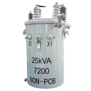 Single Phase Oil Type Transformer 10KVA 15KVA 25KVA 37.5KVA for Rural Electrification thumbnail-5