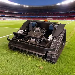 Vigorun Electric Mower Keeps Operators Safe Distance Grass Cutting Machine Mower Kosiarka Traktorek for Slopes thumbnail-1