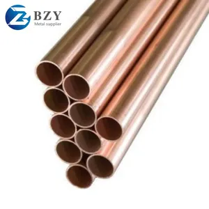 High Purity Copper Pipe 99.9% for AC/Refrigeration (C11000/C10200) thumbnail-3