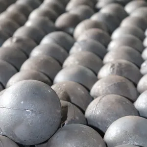 Forged Steel Grinding Balls HRC55-65 Low Breakage High Impact Toughness For SAG Mill Ball Mill Mining thumbnail-3
